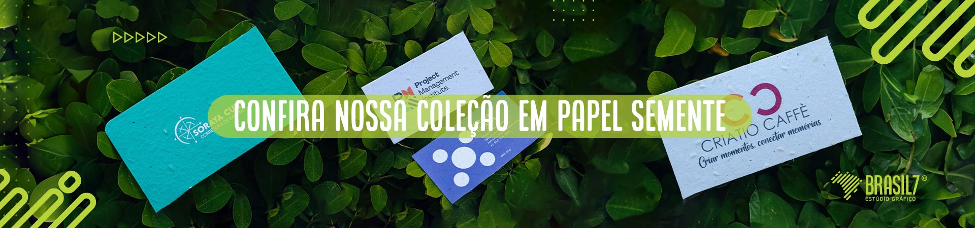 Coleção Papel Semente