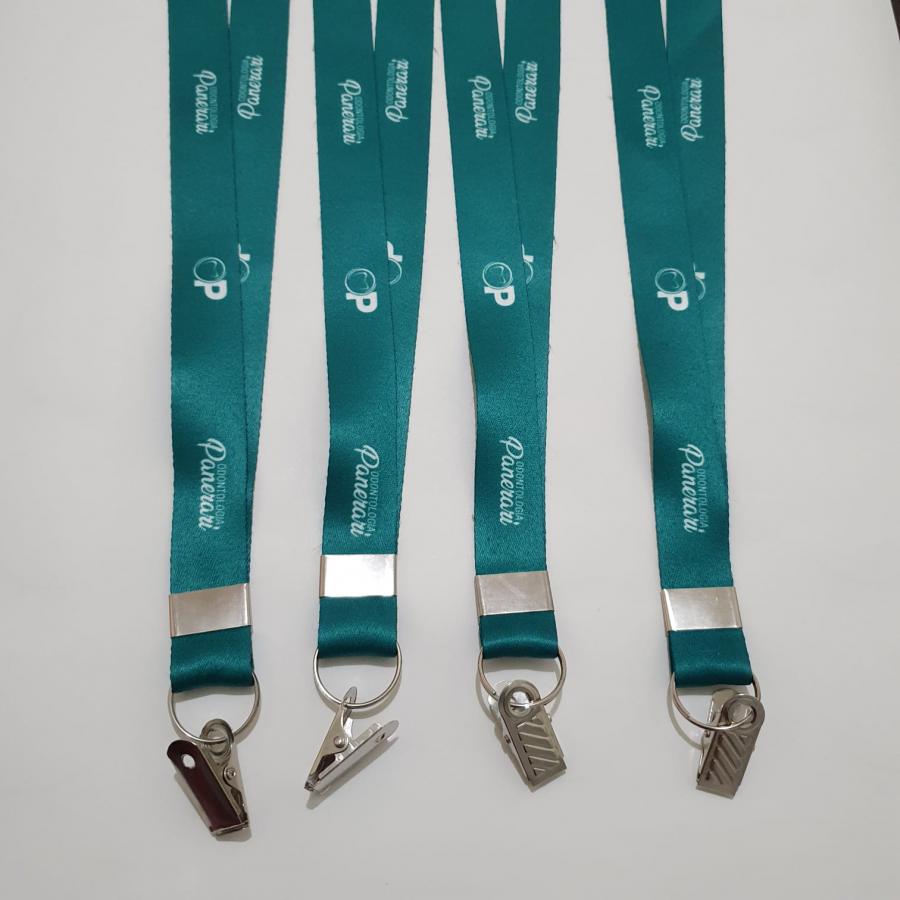 Cordão Personalizado para Crachás em PVC | Arte + Impressão