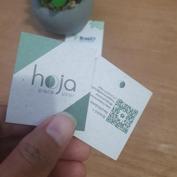 MINI CARTÃO Reciclato