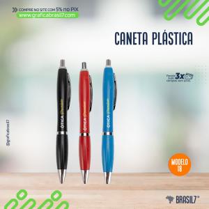 CANETA PLÁSTICA Mod 18