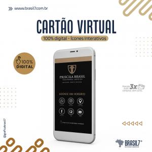 Cartão Virtual Digital Interativo em PDF      