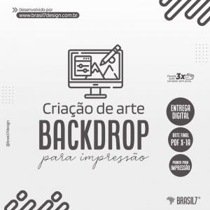 Criação de Arte Final de Backdrop para impressão | Arte Digital Entrega Digital em PDF     