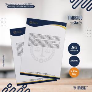 PAPEL TIMBRADO A4 90g