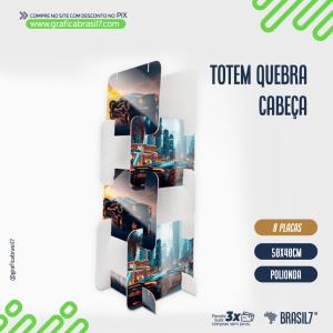 Totam Quebra Cabeça 8 Placas